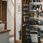 kitchen shelf plants, greenery in kitchen